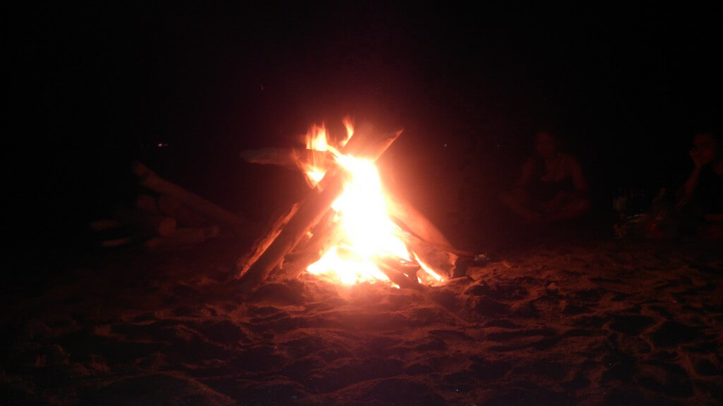 Bonfire by the beach!